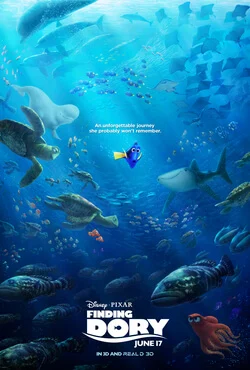 Capa de Procurando Dory