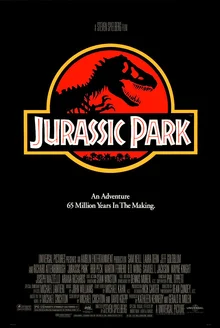 Capa de Jurassic Park