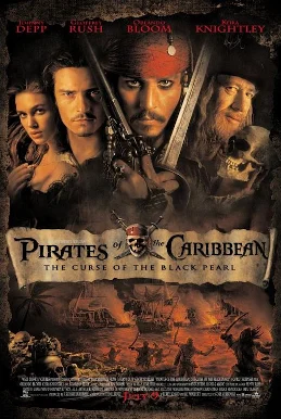 Capa de Piratas do Caribe: A Maldição do Pérola Negra