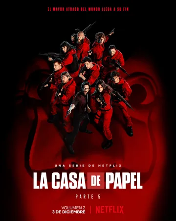 Capa de La Casa de Papel